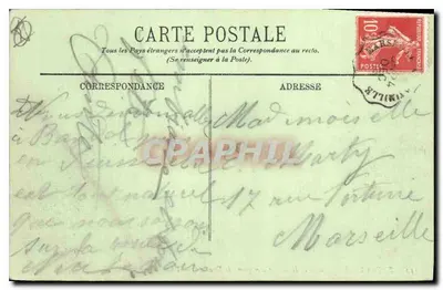 Boulogne-sur-Mer — Margens do mar e sémapbore de Dramon — LL. — N° 152 — Verso