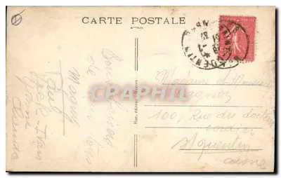 Hyères — Aleja Belgii — wydawca Hue, n°63 — Rewers