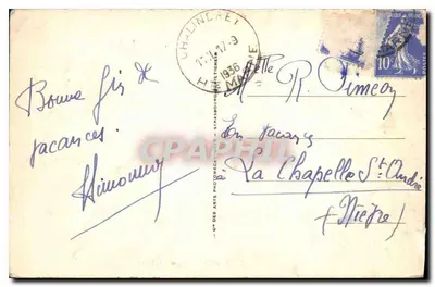 Dijon — Square Darcy — editor A.P. n°11 — Verso