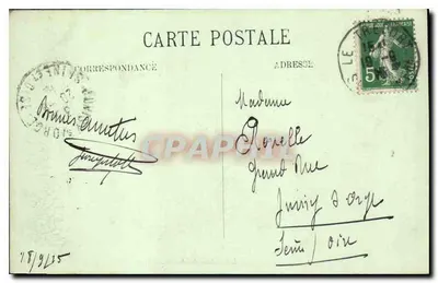 MERS-LES-BAINS — Vista geral da Praia — LL. n°69 — Verso