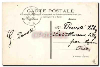 Versailles — Park Grand Trianon — Basen czterech dziewczynek — Rewers