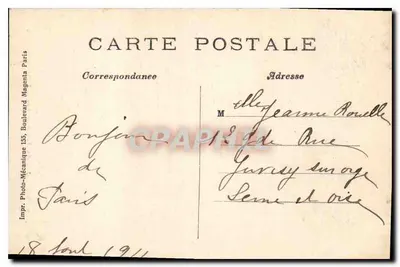 PARIS — Jardin des Plantes — L'Ours Martin — Photo-Mécanique Paris — Rewers