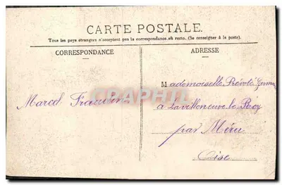 Heureuse Chandée! — L.B. Paryż — Rewers