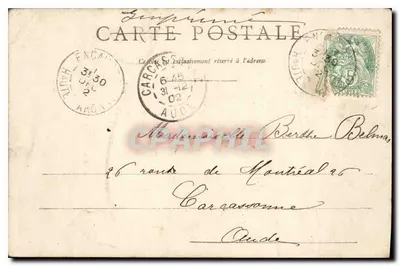 Tipos Bethmalais — ar contente — Faure e filhos, St-Girons — Verso