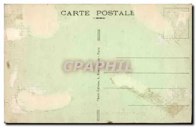 Trie-Château (Oise) — O Dolmen — Edit. Dufour — Verso