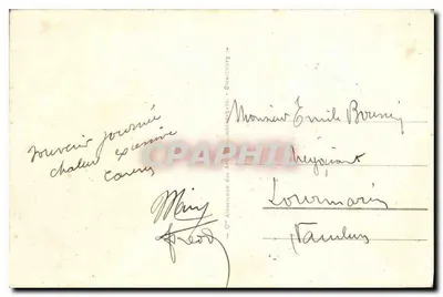 Le Puy - Algemene uitzicht - De vier rotsen — Uitgever A. B. A. n°22 — Achterkant