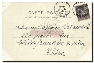 Troyes — Catedral de São Pedro — B.F., Paris, n° 12 — Verso
