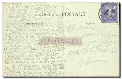 Chambéry — Vista geral, 270 m de altitude, tirada de Lémenc — A Savóia, n°100 — Verso