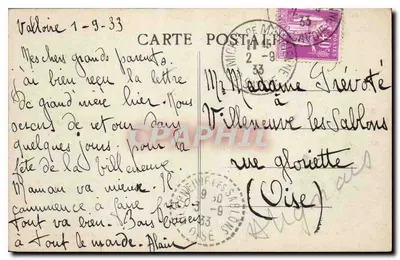 O Forte do Telegrafe — Dauphiné — Do Lautaret a ST-MICHEL-de-MAURIENNE — Fot. Combier - Macon — Verso