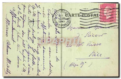 Lourdes — Bazylika, widok z góry z Zamku-Fortu — Pireneje — Rewers