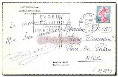 Évreux — Katedra (XVI wiek) — Éditions Gaby — Rewers