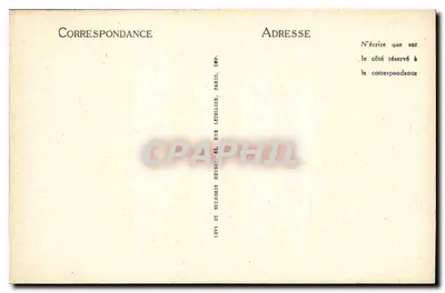 Katedra w Laon — Pinakl i Absydę Świętego Józefa — n°145 — Rewers