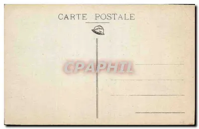 O Grande Seminário de Soissons em construção — Fachada ocidental com vista da Capela — datado de 25 de dezembro de 1926 — Verso