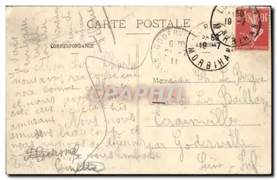 布列塔尼舞蹈「La Ridée」——莫西班（普洛埃梅尔）——Bailly，Marre广场，车站街 — 背面
