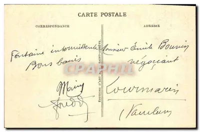 Saint-Agrève (Ardèche), 1.050 m. de alt. — A Fonte do Diabo — Éditions d'Art Saint-Agrève — Verso