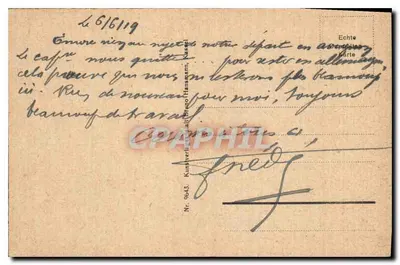 Wiesbaden — Stacja — nieznany wydawca, nr serii 9643 — Rewers