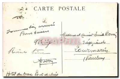 Grenoble — Ogólny widok i Moucherotte (1906 m.) — 035 — Rewers