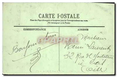 Fontainebleau — La Forêt — Le Chapeau de Napoléon — LL. — Rewers