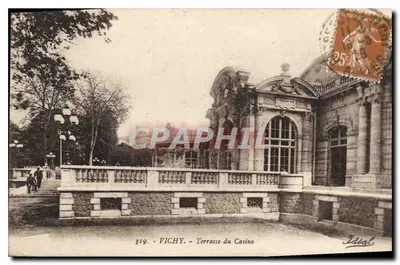 Vichy - Terrasse du Casino — wydawca Idéal, nr 319
