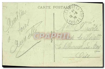Vichy - Terrasse du Casino — wydawca Idéal, nr 319 — Rewers