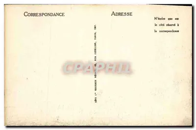Dieppe — A Praia — Pôr do Sol — Editor LL, n° 817 — Verso