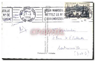 Place de la Liberté w Toulonie — widok panoramiczny — Wydawnictwo S.E.P.T. - Prawdziwa produkcja — Rewers