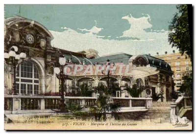 Vichy — Marquise et Théâtre du Casino — Idéal, n° 317