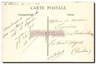Le Havre — Il Casinò e la Spiaggia — G. E. Le Havre — Verso