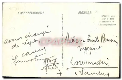 Kobieta w stroju savoijskim — Saint-Bon — wydawca LL — Rewers