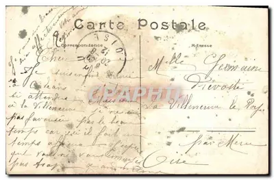 A Fonte do Loiret — Arredores de Orléans — S.R.A. — Verso