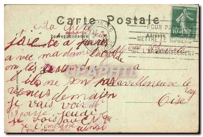 Versailles — Porta do Hameau de Trianon — n°110 — Verso