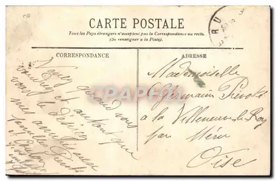 Versailles — Het Paleis — De Eerengracht — LL. — n°81 — Achterkant