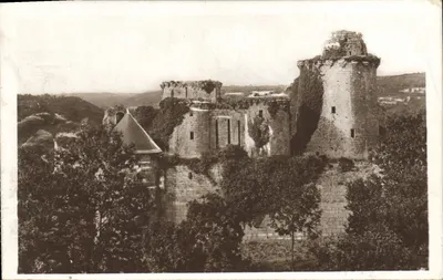 Tonquedec (C.-du-N.) — O Castelo — Vista geral — Lado Sul