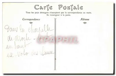 L'Ermitage, Wnętrze Kaplicy Najświętszej Maryi Panny Konsolatki — Okolice Hyères-les-Palmiers — ND Phot. — Rewers
