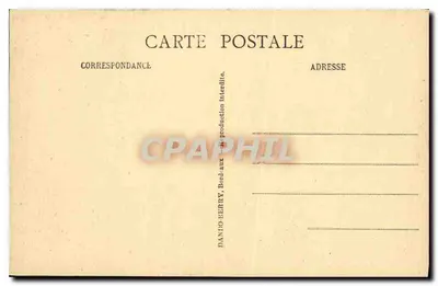 Bordeaux — Les Allées de Tourny — D.B. n°116 — Verso