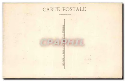 Cadouin (Dordogne) — A Cadeira Abbatial do Claustro de Cadouin — Edit. Forrandon — Verso