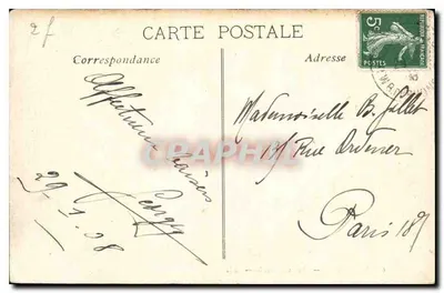 Marseille — De Kathedraal — Uitgever EL, n°82 — Achterkant