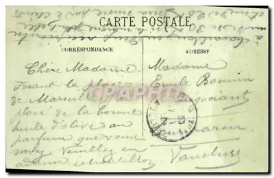 Marsylia — Quai de la Joliette i Katedra — LL. — Rewers