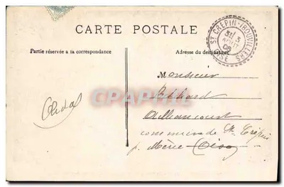 Versailles — Les Panterne, niedziela z Wielkimi Wodami — wydawca anonimowy — Rewers