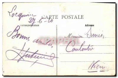 Locquirec (Finistère) - Os Rochos — Verso
