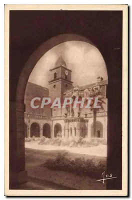 Abadia Nossa Senhora de Langonnet — Velho campanário de granito — Le Deare, fot. Châteaulin
