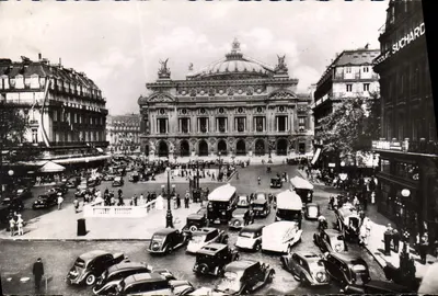Place de l'Opéra — Paryż — Wydawnictwo O.P. Paryż