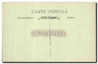 Vendôme — Święty Serce — Widok z ogródka — Wydawnictwo H. Chartier, Fototypia Vendôme — Rewers