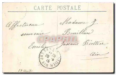 Val d'Amby (Isère) — Zamek Brotel i Jaskinie Balme — Imp. H. Bonhomme — Rewers