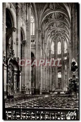 Grande Nef et Chœur de l'Église Sainte-Eustache — Paris — Éditeur Estel