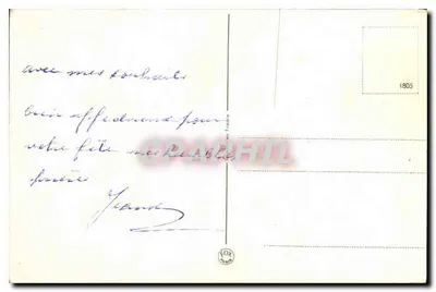 Flores de papoula — Boas Festas — Editor não identificado, número de série não visível — Verso