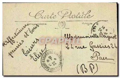 Bordeaux — Port i Przylaki — wydawca LEPANDE, nr 73 — Rewers