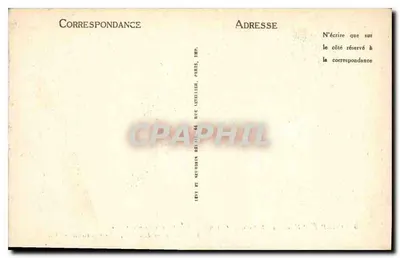 Compiègne — Zamek — Kabinet Toalet Imperek — LL — Rewers