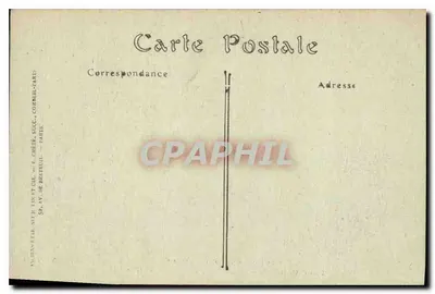 Okręgi Compiègne — Stary Młyn Mont-Saint-Pierre, Portal z XVII wieku — ND Phot. — Rewers