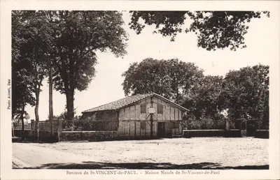 Berço de São Vicente de Paulo — Casa Natale de São Vicente de Paulo — Foto Alist, Dax